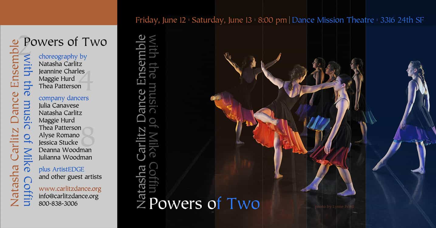 images from dance show Powers of Two